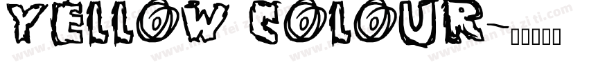 yellow colour字体转换